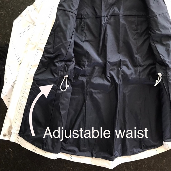 New The North Face Womens Wynes Quad Pocket Jacket, White & Navy Hooded Coat, M - Picture 6 of 16